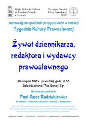 Żywot wydawcy prawosławnego