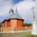 Bodaki, cerkiew prawosławna św. Dymitra, widok od strony wschodniej