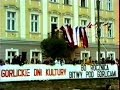 Dni Gorlic 1995 r   Orkiestra FM Glinik na rynku